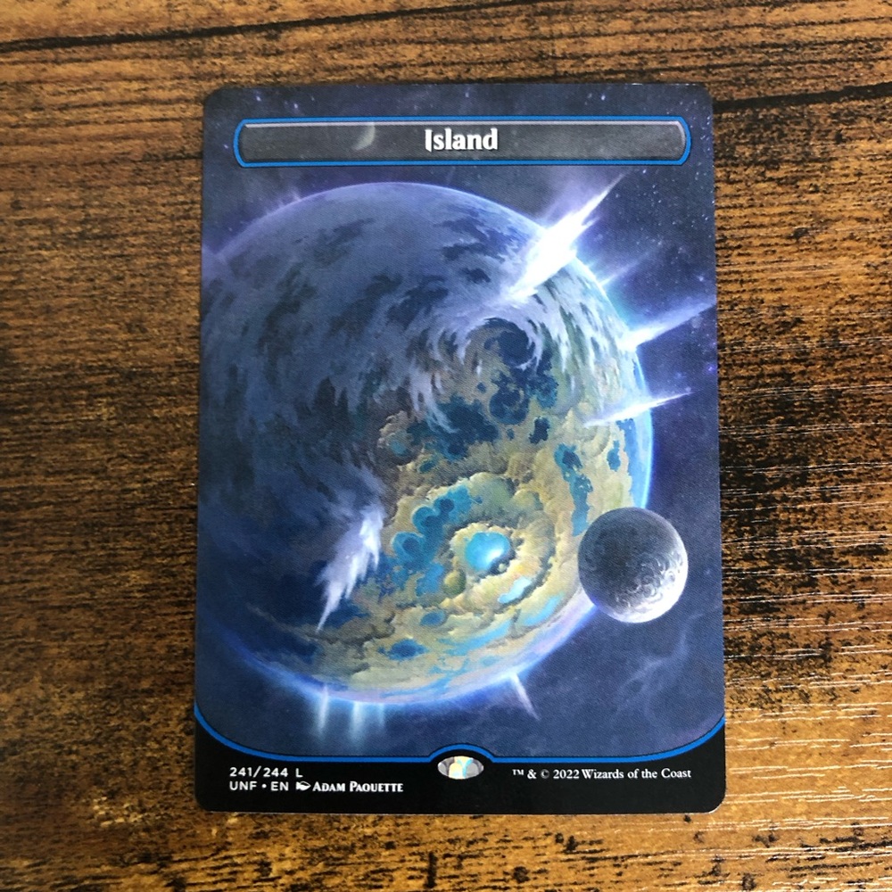 Magic the Gathering MTG Unfinity Island NM